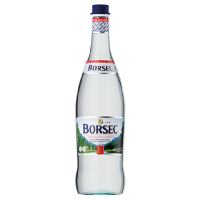 Borsec 750 ml. Apa Minerala Carbogazoasa
