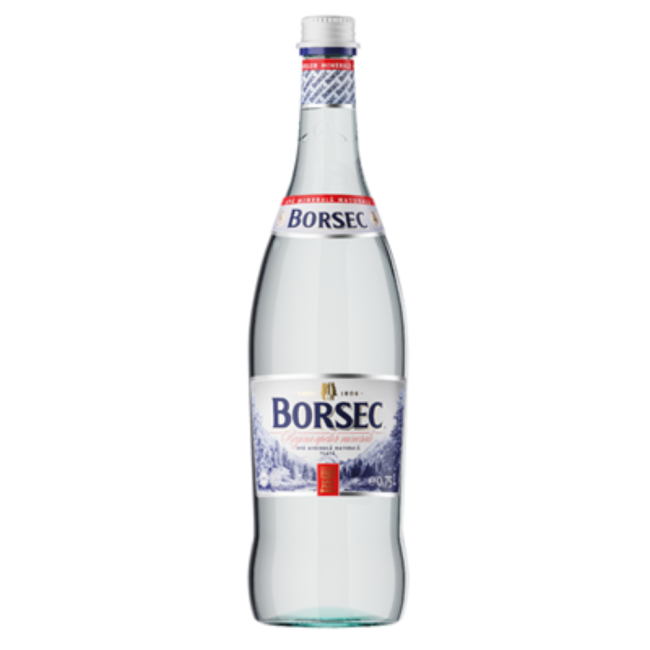 Borsec 750 ml. Apa Minerala Plata